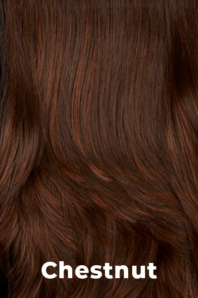 Mane Attraction - Synthetic Colors - Chestnut. Chestnut Brown with Auburn highlights.