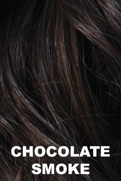 Estetica - Synthetic Colors - Chocolate Smoke. Dark Brown/Chestnut Brown blend with fine Slate Blue highlights.
