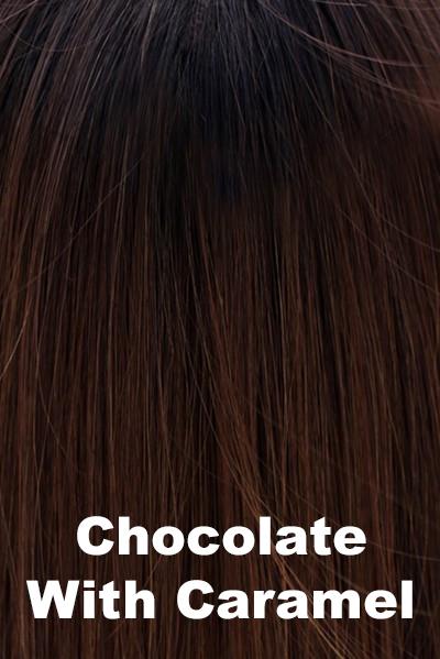 Belle Tress Wigs - Anatolia E (#6054) - Chocolate With Caramel.