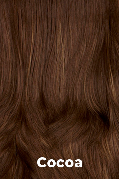 Mane Attraction - Synthetic Colors - Cocoa. Medium Brown with Golden Brown highlights.