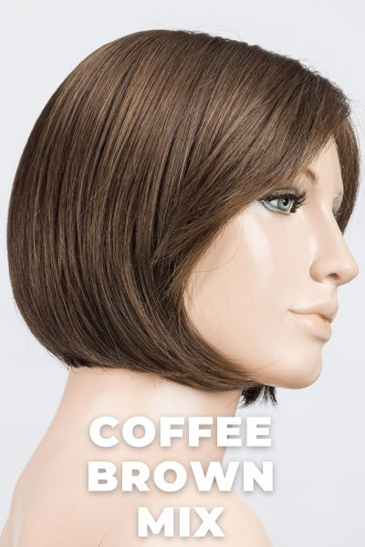 Ellen Wille Wigs - Amy Small Deluxe - Coffee Brown Mix. Med Brown mixed with light brown and chocolate Brown