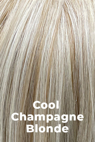 Belle Tress Wigs - Omega (LX-5024) - Cool Champagne Blonde. Ice blonde with a hint of golden blonde.