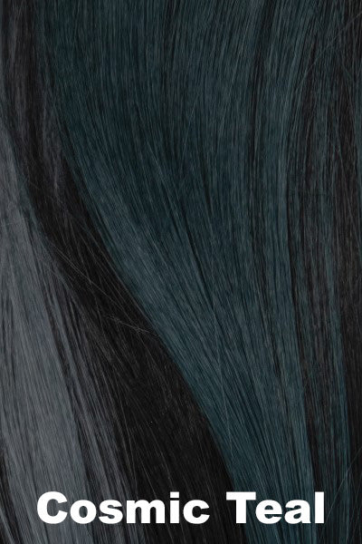 Muse - Synthetic Colors - Cosmic Teal. A smoky fused deep teal base with off-black lowlights throughout.