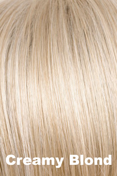 Color Creamy Blond for Noriko wig Beau (#1727).  Pale blonde with platinum blonde and creamy blonde highlights.