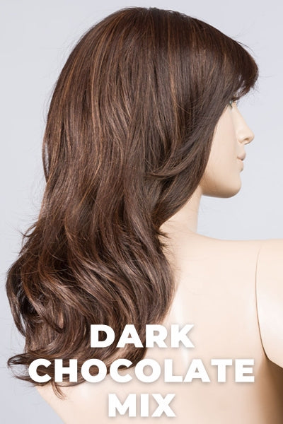 Ellen Wille - Synthetic Mix Colors - Dark Chocolate Mix. Warm Medium Brown, Dark Auburn, and Dark Brown Blend.