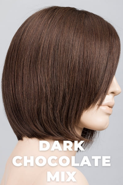 Mix of Dark Brown, Dark Auburn and Darkest Brown.