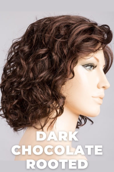 Ellen Wille Wigs - Girl Mono wig Ellen Wille Dark Chocolate Rooted Petite-Average 