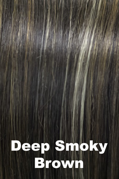 Amore - Synthetic Colors - Deep Smoky Brown. A blend of Medium Brown and an ashy Light Brown.