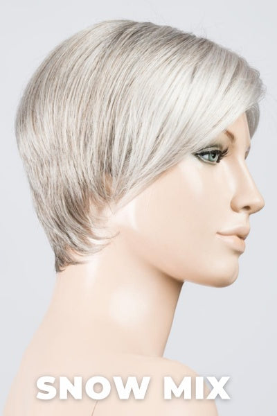 Ellen Wille Wigs - Jump - Snow Mix. Pure Silver White with 10% Medium Brown and Silver White with 5% Light Brown Blend.