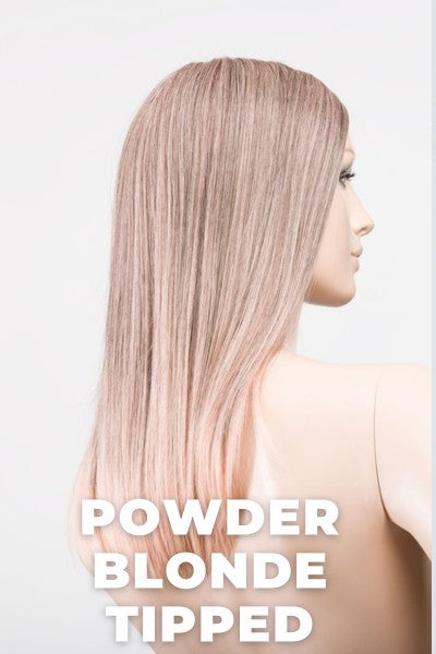 Ellen Wille Wigs - Sleek - Powder Blonde Tipped. Light ash blonde blended with pale pink and light tipped ends.