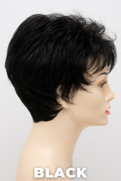 Envy Wigs - Jacqueline - Black. 1B-Deep Ebony with subtle warm undertones.