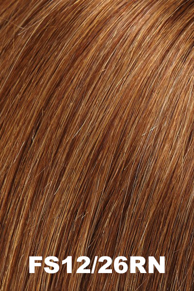 Jon Renau - Human Hair Colors - FS12/26RN (Natural Medium Red/Brown). Med Gold Blonde & Med Red-Gold Blonde Blend Renau Natural.