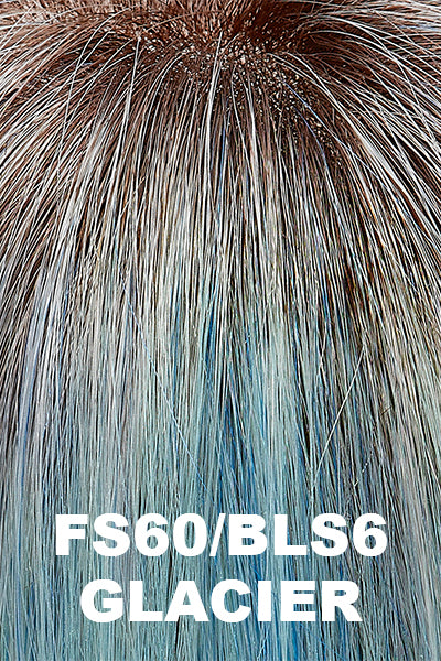 Jon Renau - Shaded Synthetic Colors - FS60/BLS6 (Glacier). A bright, icy blue.