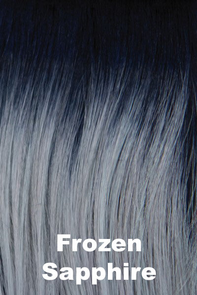 Muse - Synthetic Colors - Frozen Sapphire. A smoky fused icey blue base with indigo black roots.