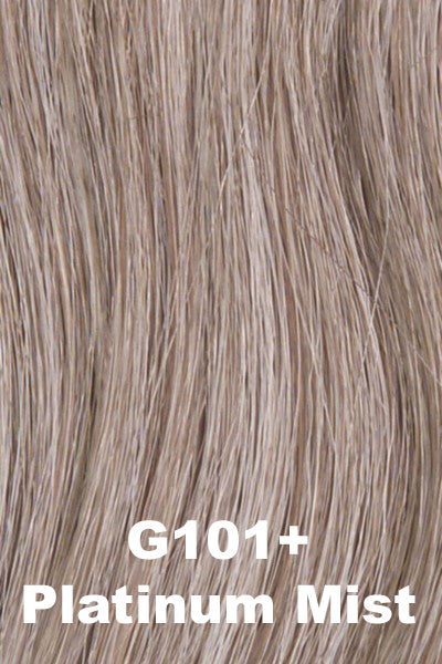 Gabor - Synthetic Colors - Platinum Mist (G101+). Light Blonde with 50% Grey base and Platinum highlights. 