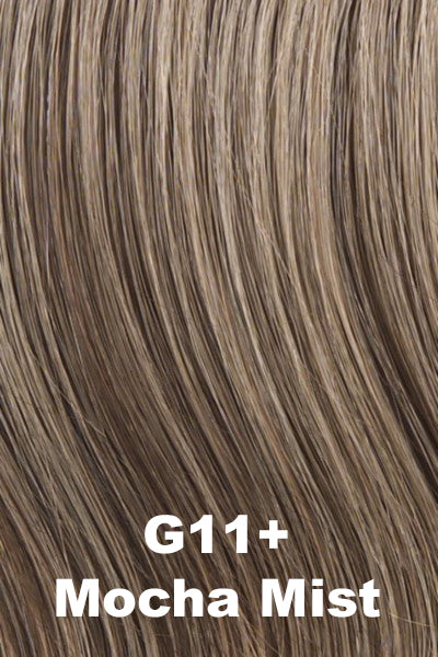 Gabor - Synthetic Colors - Mocha Mist (G11+). Light Brown base with Dark Blonde highlights.
