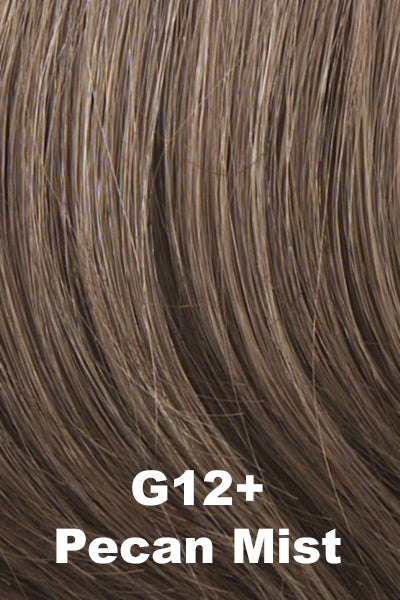 Gabor - Synthetic Colors - Pecan Mist (G12+). Medium Brown base with Dark Blonde highlights. 
