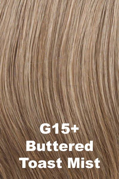 Gabor - Synthetic Colors - Buttered Toast Mist (G15+). Warm Dark Blonde base with Light Blonde highlights.