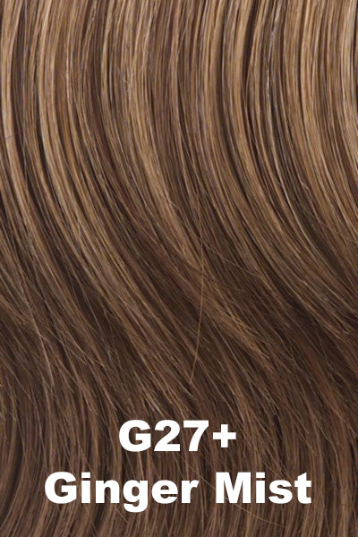 Gabor - Synthetic Colors - Ginger Mist (G27+). Medium Warm Brown base with Warm Blonde highlights.