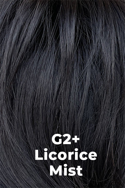 Gabor - Synthetic Colors - Licorice Mist (G2+). Black that's slightly lighter at the front and slightly darker towards the nape.