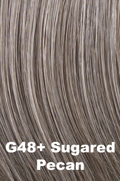 Gabor - Synthetic Colors - Sugared Pecan (G48+). Light Brown with 80% Grey highlights. 
