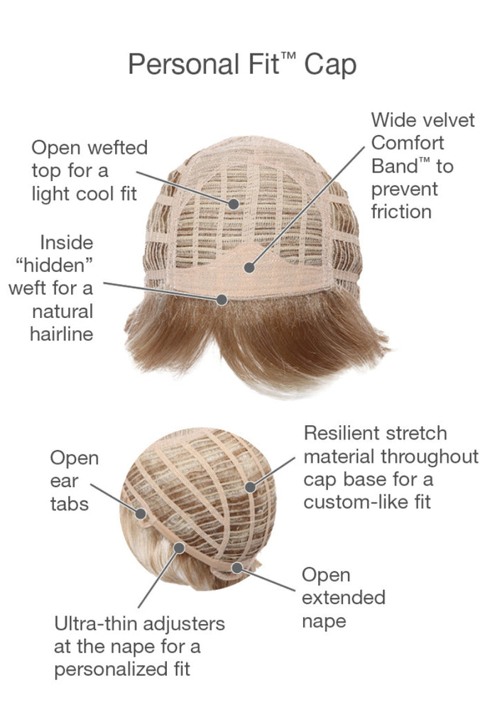 Cap construction diagram for Aspire by Gabor.