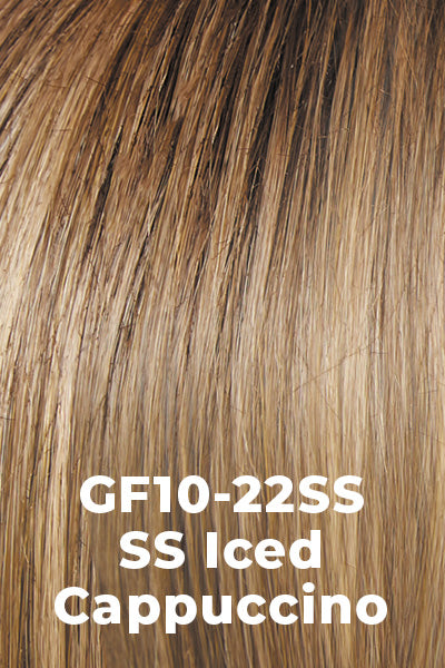 Gabor Wigs - Glam Era - SS Iced Cappuccino (GF10-22SS). Medium Blonde and Light Brown Shaded.