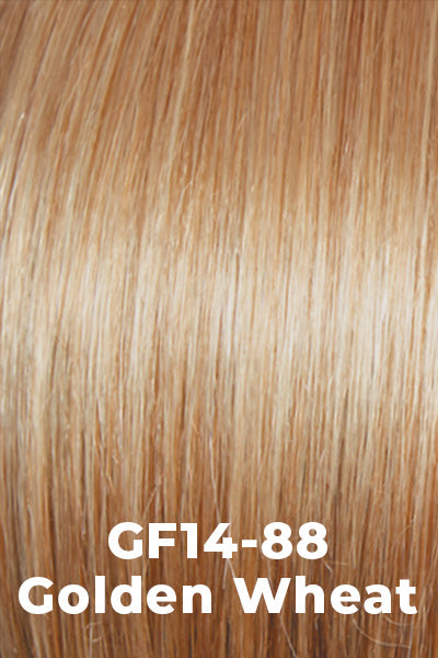 Gabor Wigs - Jaw Dropper -Golden Wheat (GF14-88). Dark Blonde Evenly Blended with Pale Blonde Highlights