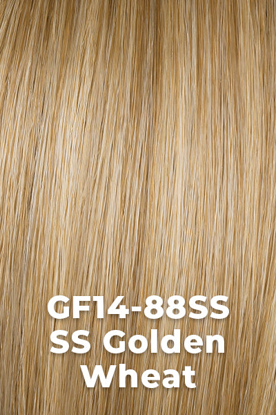 Gabor Wigs - Best In Class - SS Golden Wheat (GF14-88SS). Dark roots that blend into dark Blonde Blended with Pale Blonde Highlights.