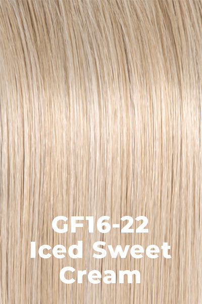 Gabor Wigs - Glam Era - Iced Sweet Cream (GF16-22). Pale Blonde with Platinum highlighting.