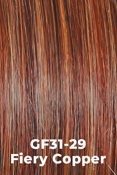 Gabor - Synthetic Colors - Fiery Copper (GF31/29). Light Brown and Gingery Auburn blended with Strawberry Blonde.