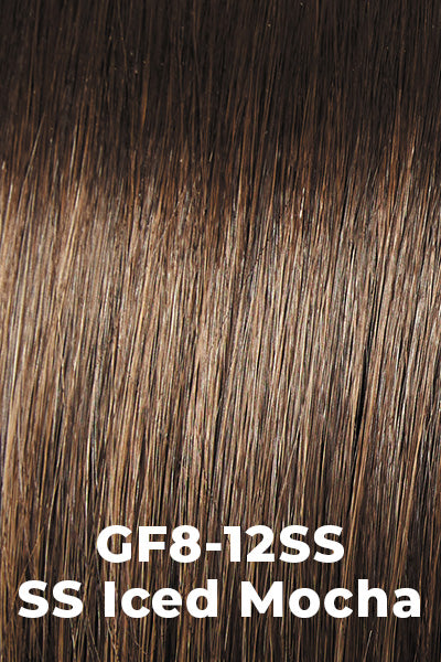 Gabor - Shaded Synthetic Colors - SS Iced Mocha (GF8/12SS). Medium Blonde highlight with a rooted Medium Brown base.
