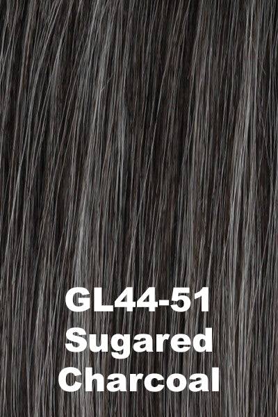 Gabor - Synthetic Colors - Sugared Charcoal (GL44/51). Dark Brown with 50% Silvery Grey.