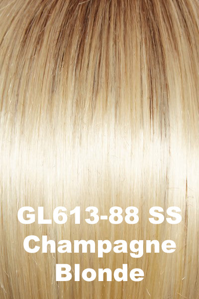 Gabor - Shaded Synthetic Colors - SS Champagne Blonde (GL613/88SS). Dark Golden Blonde base blending into Light Golden Blonde with a hint of Platinum Blonde.