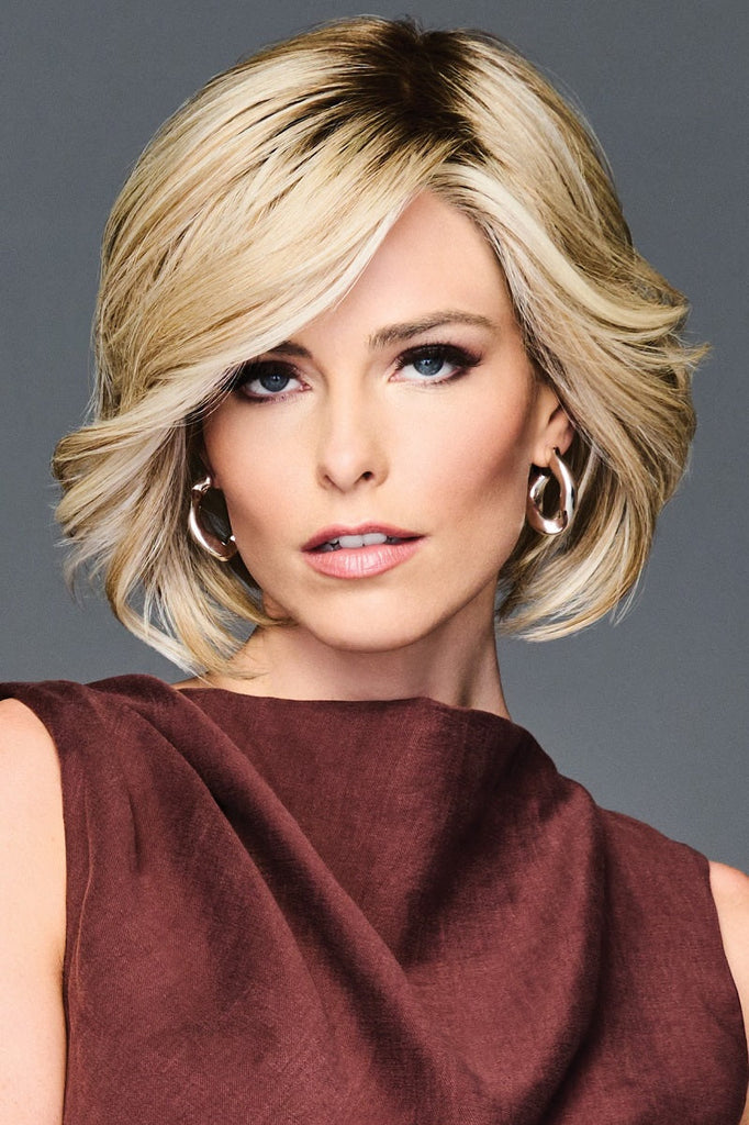 Model wearing Gabor wig Trend Alert 1.