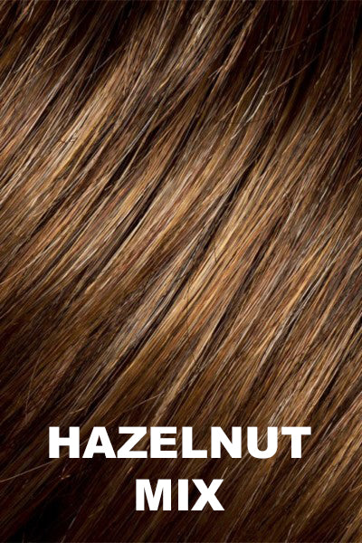 Ellen Wille - Synthetic Mix Colors - Hazelnut Mix. Medium Brown Base with Medium Reddish Brown and Copper Red Highlights.