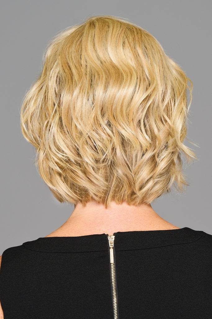 Back view of the wavy topper by Gabor.