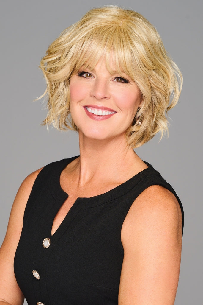 Woman wearing Top Beach Waves by Gabor.