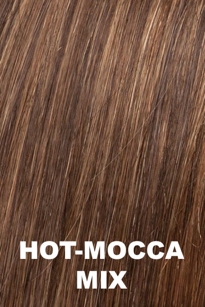Ellen Wille - Synthetic Mix Colors - Hot Mocca Mix. Medium Brown, Light Brown, and Auburn/Gold Blonde blend.