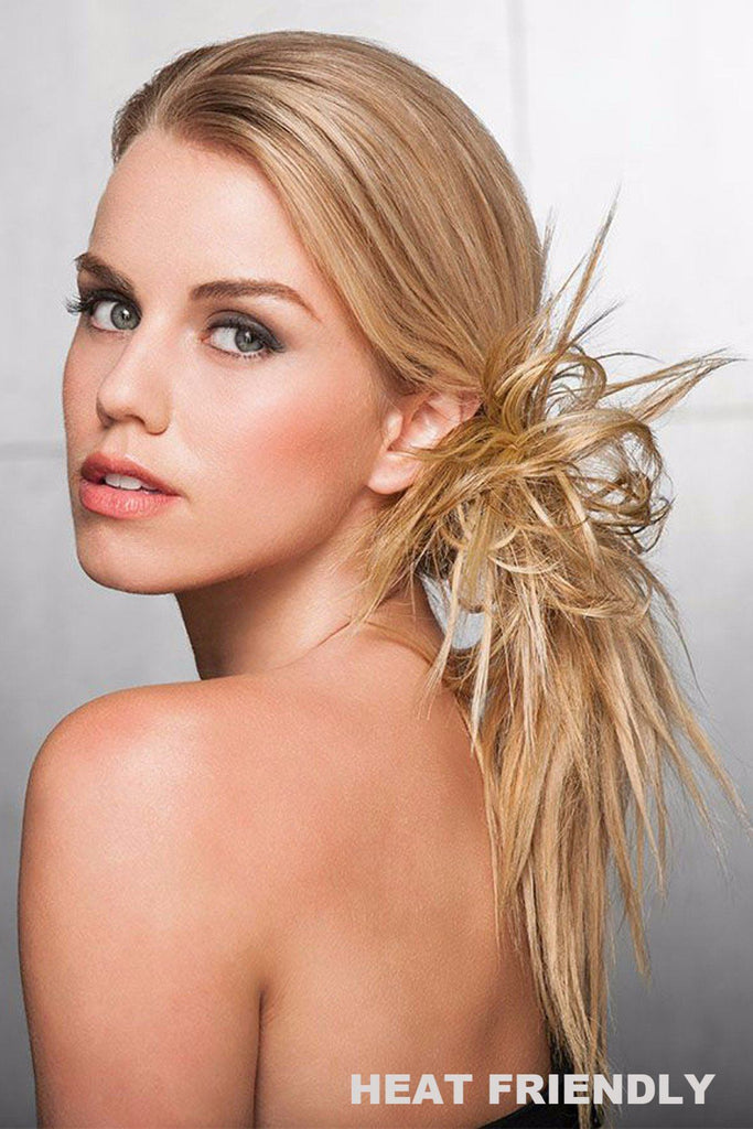 Hairdo Wigs Extensions - Spiky Clip (#HDSPCL) Scrunchie Hairdo by Hair U Wear   