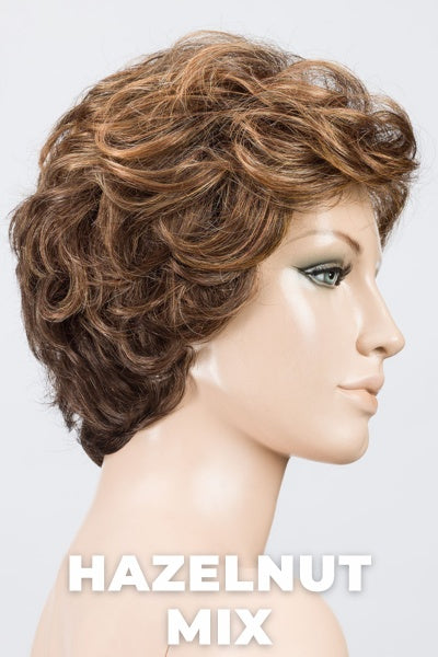 Ellen Wille Wigs - City - Hazelnut Mix. Medium Brown Base with Medium Reddish Brown and Copper Red Highlights.