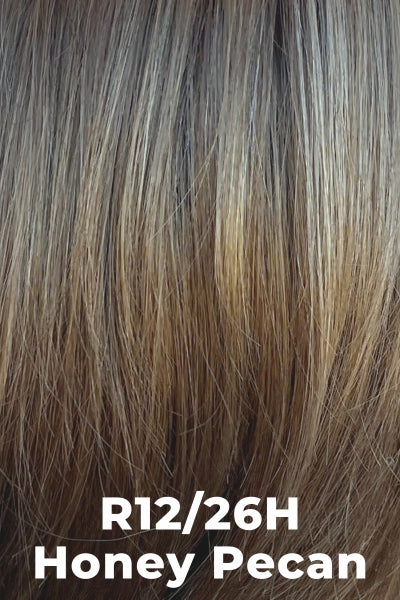 Raquel Welch - Synthetic Colors - Honey Pecan (R12/26H). Light Brown w/ subtle Cool highlights.