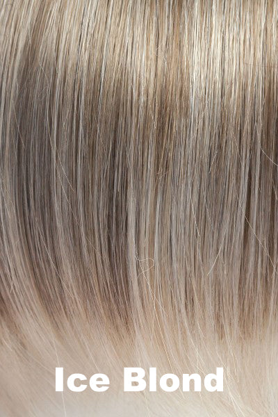 Amore Wigs - Rohan (#2589) - Ice Blond. Ashy Blond base with White Gold tip and highlights on faceline
