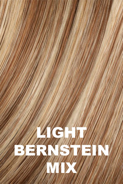 Ellen Wille - Synthetic Mix Colors - Light Bernstein Mix. Medium Ash Brown blend with Dark Honey Blonde on the top, with a Medium to Light Reddish Brown nape.