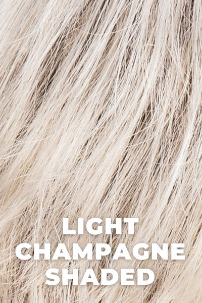 Ellen Wille - Shaded Synthetic Colors - Light Champagne Shaded. Lightest Pale Blonde and Lightest Ash Blonde with Pearl White Blend and Shaded Roots.
