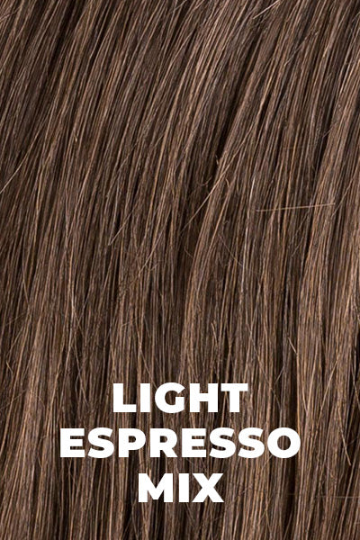 Ellen Wille - Synthetic Mix Colors - Light Espresso Mix. Dark Brown and Warm Medium Brown throughout.
