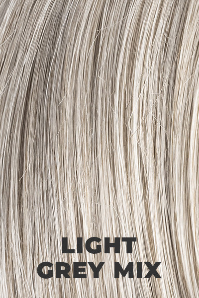 Ellen Wille - Synthetic Mix Colors - Light Grey Mix. Pure White mixed with slight Medium Brown and Silver strands.