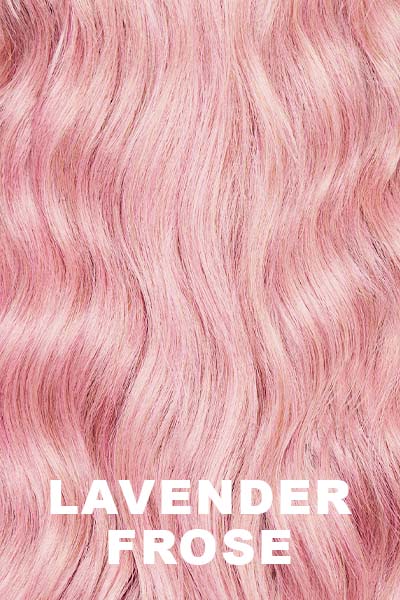 Hairdo - Synthetic Colors - Lavendar Frose. Frosty Rose Pink with Pale Purple Roots.