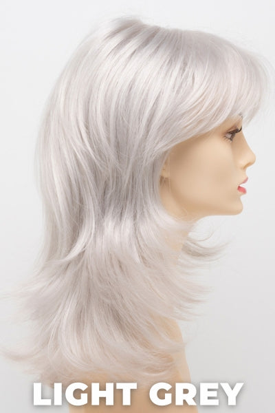 Envy Wigs - Nadia - Light Grey. 60 - Pure white gray with silver blended in.