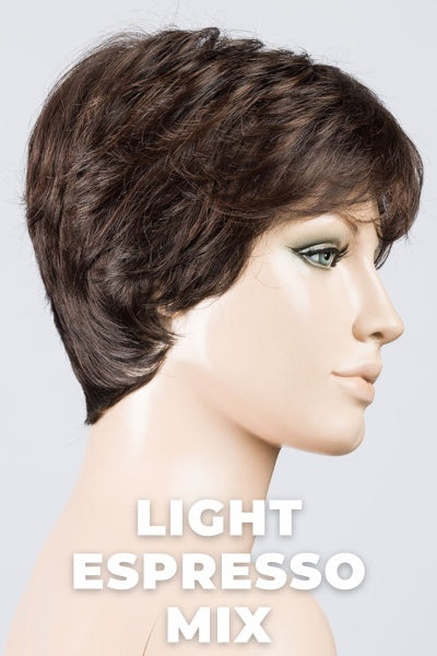 Ellen Wille Wigs - Bo Mono - Light Espresso Mix. Dark Brown and Warm Medium Brown throughout.